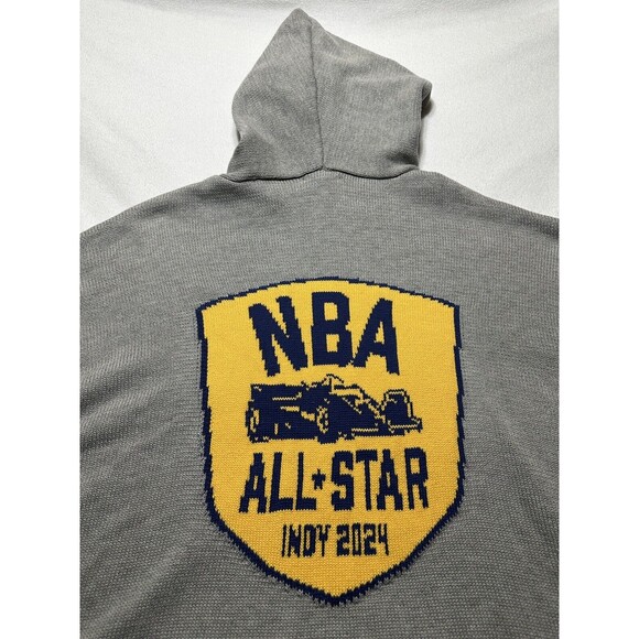 NBA Indy All-Star 2024 Sweater Hoodie Racing Authmade 3XL XXXL Indiana NWT New - Picture 7 of 13